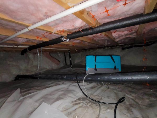 Crawl Space Water Remediation in Bel Air
